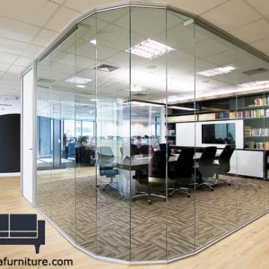 پارتیشن اداری شیشه ای