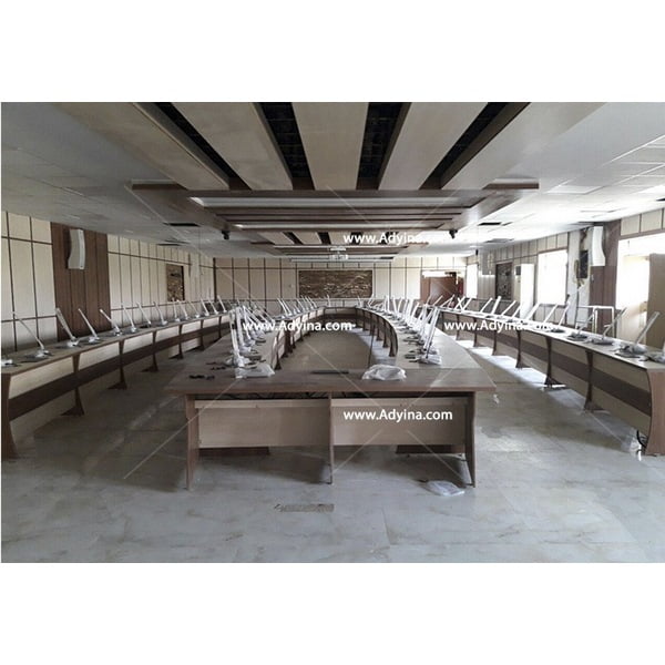 پروژه میز کنفرانس و تجهیز سالن دانشگاه آزاد اهواز (۲)