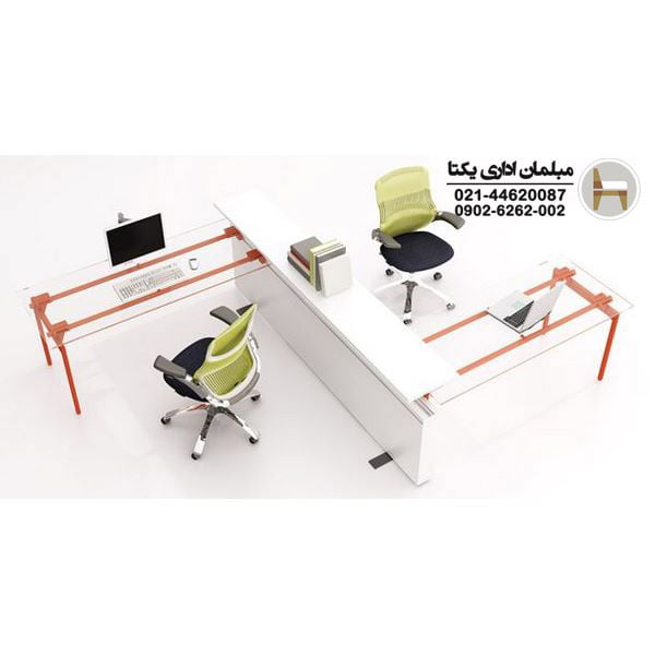 میز کارگروهی پایه فلزی مدل MTW02