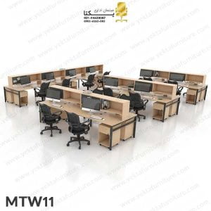 میز کار گروهی مدل MTW11