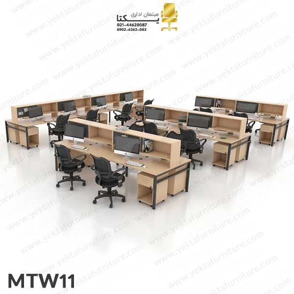 میز کار گروهی مدل MTW11