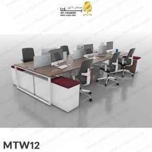 میز کار گروهی مدل MTW12