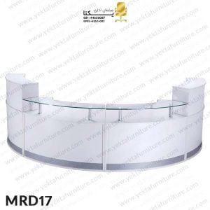 میز منشی مدرن دایره ای مدل MRD17