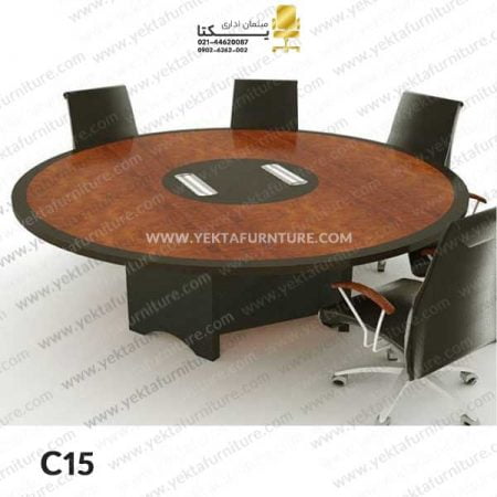 میز کنفرانس دایره ای مدل C15