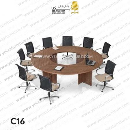 میز کنفرانس دایره ای مدل C16