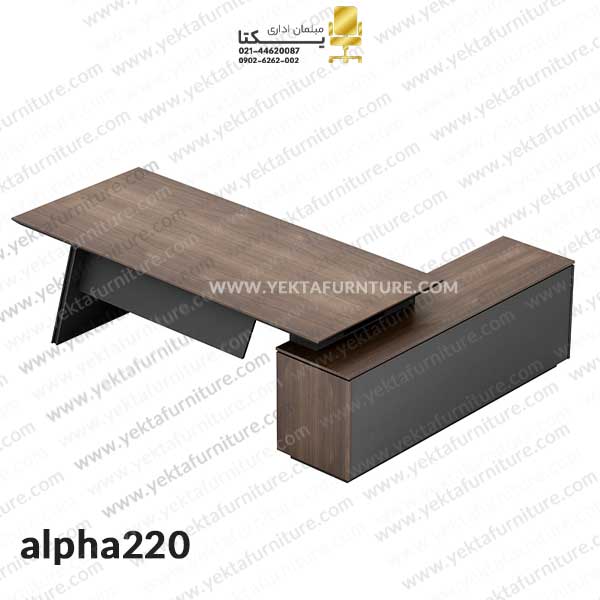 میز مدیریتی ام دی اف alpha220