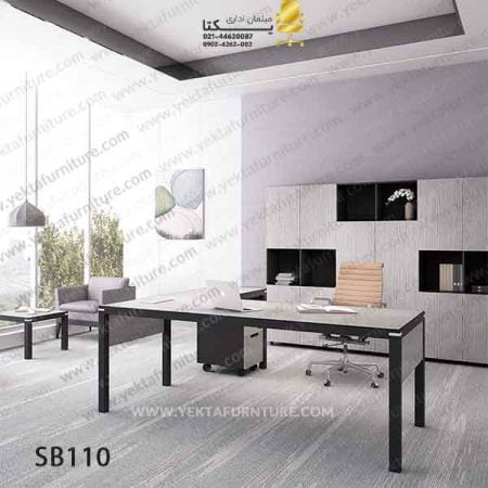 میز مدیریت پایه فلزی مدل SB110