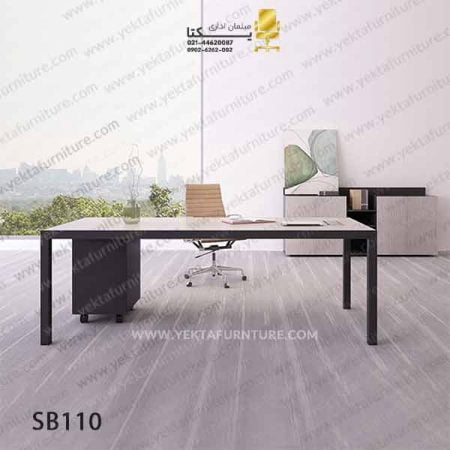 میز مدیریت پایه فلزی مدل SB110