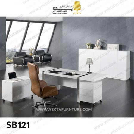 میز مدیریت پایه فلزی مدل SB121