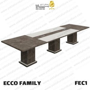 میز کنفرانس پایه فلزی مدل FEC1