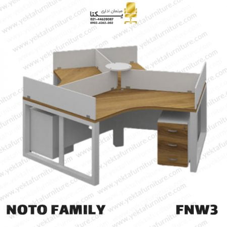 میز کارگروهی مدل FNW3