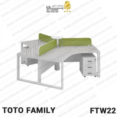 میز کارگروهی مدل FTW22