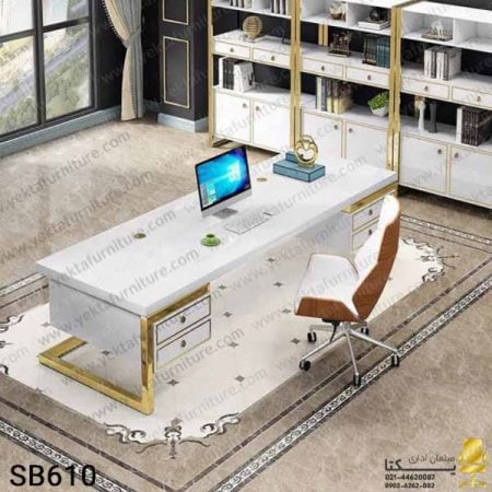 میز مدیریت پایه فلزی مدل SB610