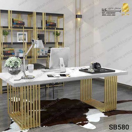 میز مدیریت پایه فلزی مدل SB580