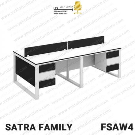 میز کارگروهی مدل FSAW4