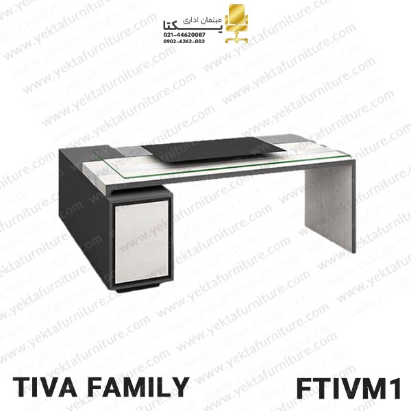 میز مدیریت ام دی اف مدل FTIVM1