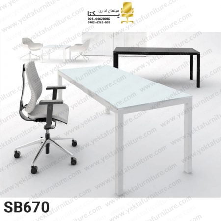 میز مدیریت پایه فلزی مدل SB670