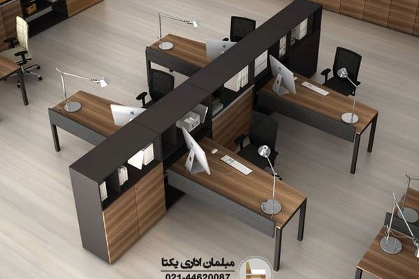 میز کار گروهی پایه فلزی مدل MTW01
