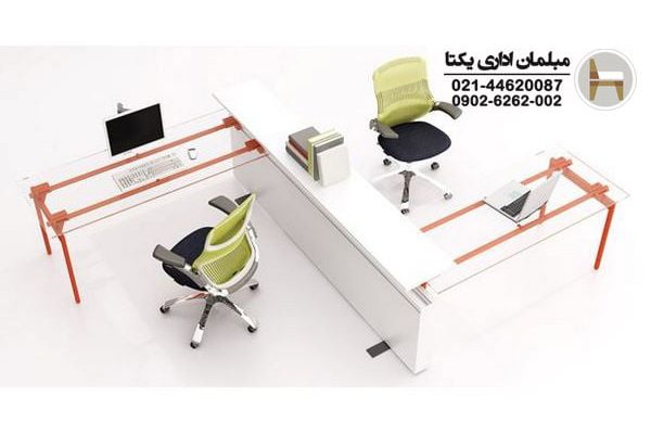 میز کارگروهی پایه فلزی مدل MTW02