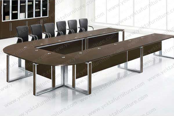 میز کنفرانس پایه فلزی مدل SB10