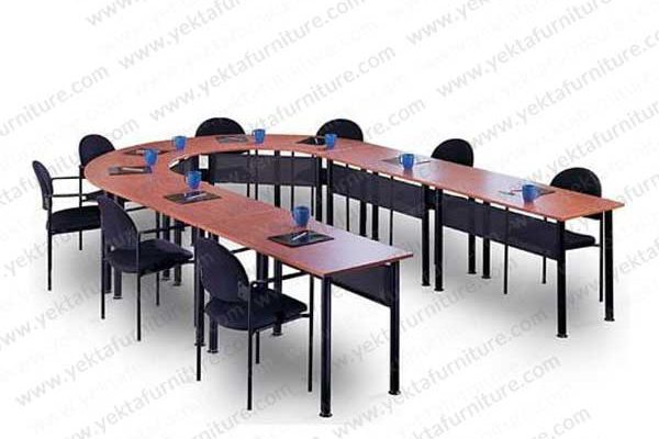 میز کنفرانس پایه فلزی مدل SB12