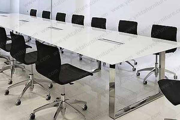 میز کنفرانس پایه فلزی مدل SB13