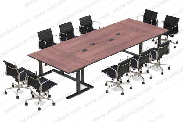 میز کنفرانس پایه فلزی مدل SB14