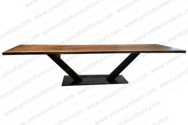 میز کنفرانس پایه فلزی مدل SB18