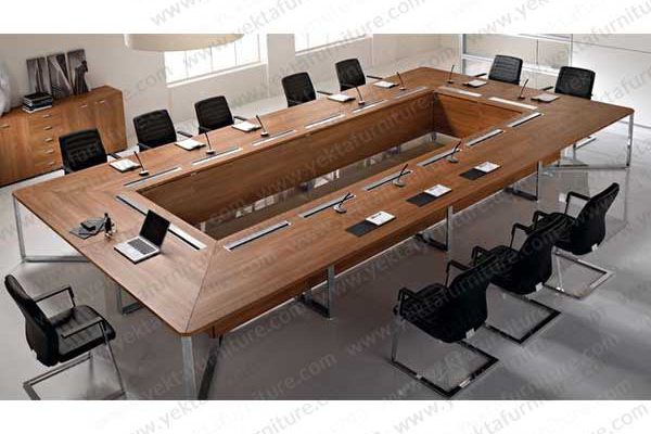 میز کنفرانس پایه فلزی مدل SB30