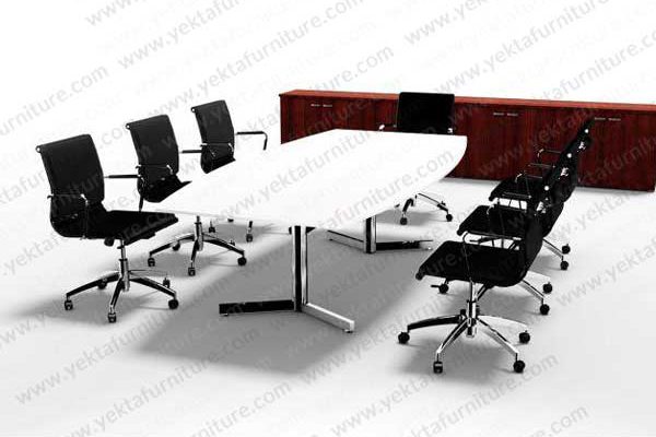 میز کنفرانس پایه فلزی مدل SB09