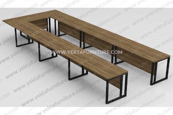 میز کنفرانس یو شکل مدل US22