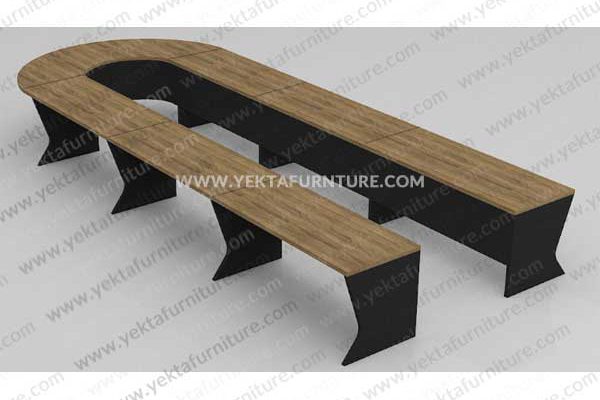 میز کنفرانس یو شکل مدل US25